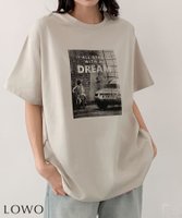 【ロワ/LOWO】のモノクロプリントオーバーサイズTシャツ 人気、トレンドファッション・服の通販 founy(ファニー) ファッション Fashion レディースファッション Fashion for Women トップス・カットソー Cut & Sew Tops シャツ・ブラウス・オフィスカジュアル Elegant Blouses & Button-Ups ロングTシャツ・Tシャツ Longline T-Shirts & Tees 新作・新入荷 New Arrivals / New In プチプライス・低価格 Affordable / Budget Price |ID:prp329100004870908