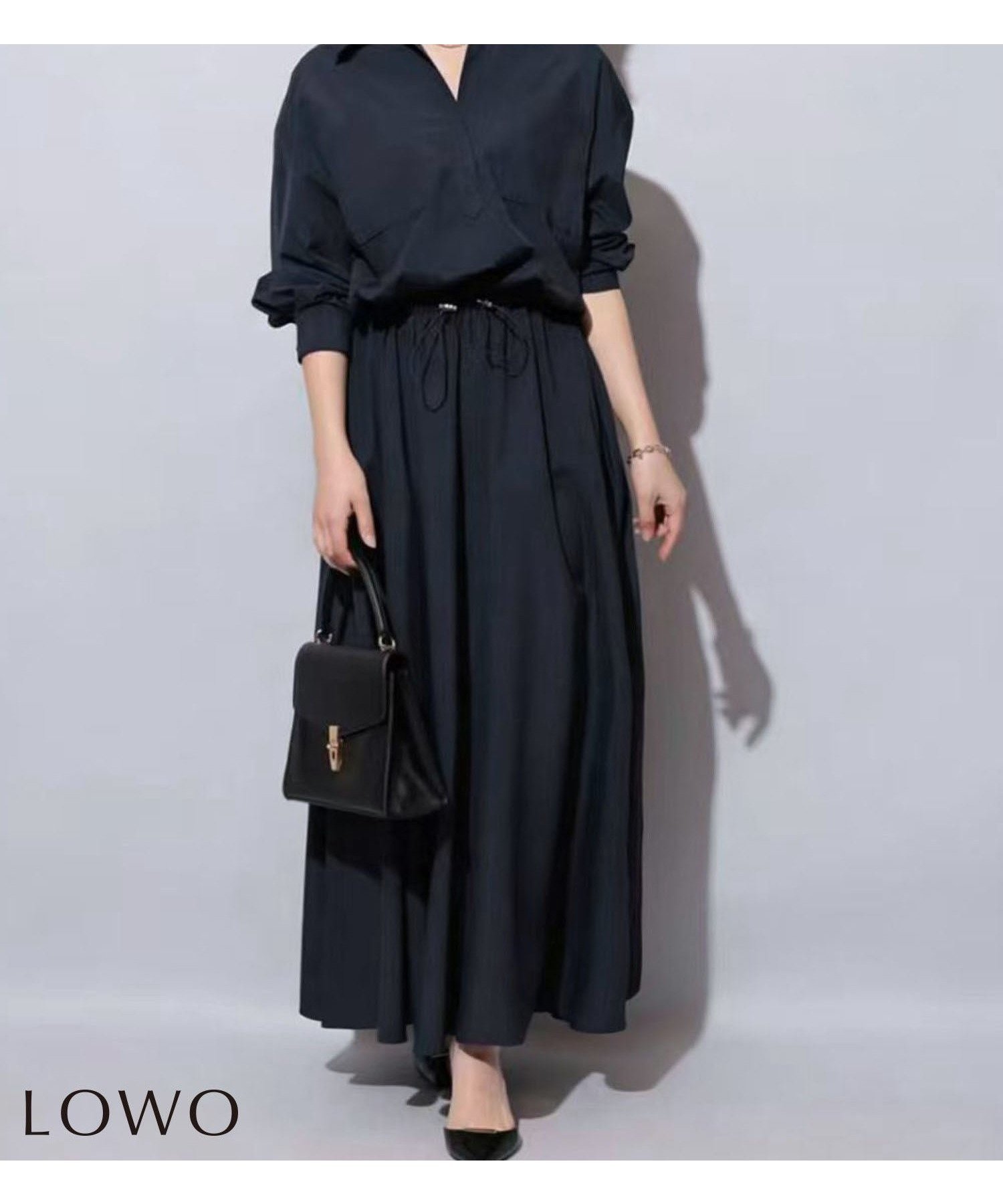 【ロワ/LOWO】のウエストドローコードスキッパーシャツワンピース 人気、トレンドファッション・服の通販 founy(ファニー) 　ファッション　Fashion　レディースファッション　Fashion for Women　ワンピース　Dresses　シャツワンピース / 1枚で着映えコーデ　Shirt Dresses　新作・新入荷　New Arrivals / New In　プチプライス・低価格　Affordable / Budget Price　 other-1|ID: prp329100004872189 ipo3291000000036332547