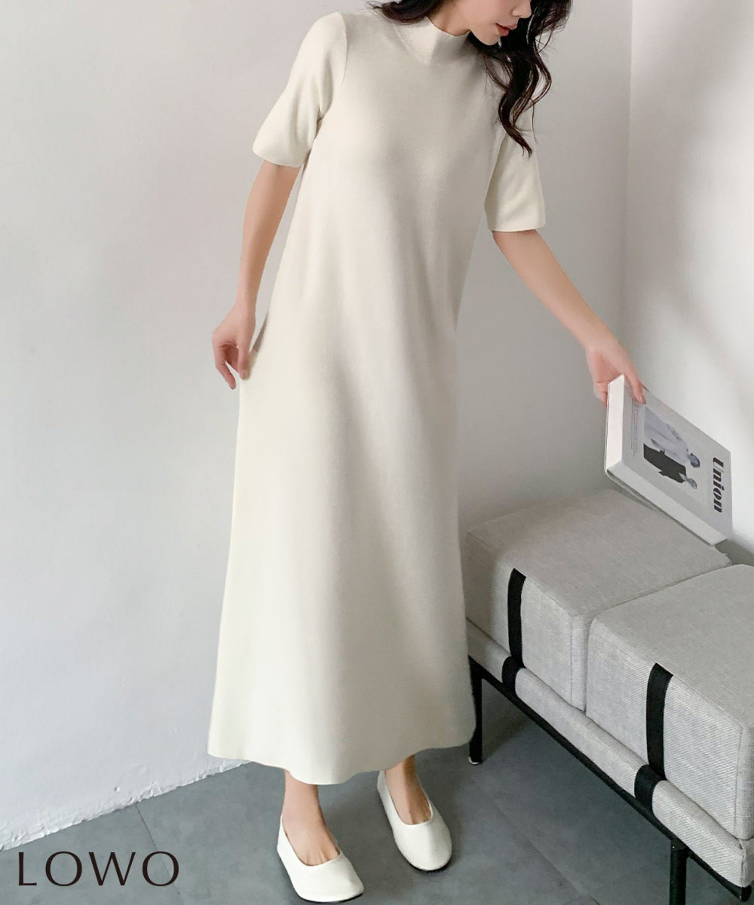 【ロワ/LOWO】のプチハイネックAラインワンピース 人気、トレンドファッション・服の通販 founy(ファニー) 　ファッション　Fashion　レディースファッション　Fashion for Women　ワンピース　Dresses　Aラインワンピース・フレアシルエット　A-Line Dresses / Flared Silhouette Dresses　新作・新入荷　New Arrivals / New In　プチプライス・低価格　Affordable / Budget Price　 other-1|ID: prp329100004883774 ipo3291000000036456219