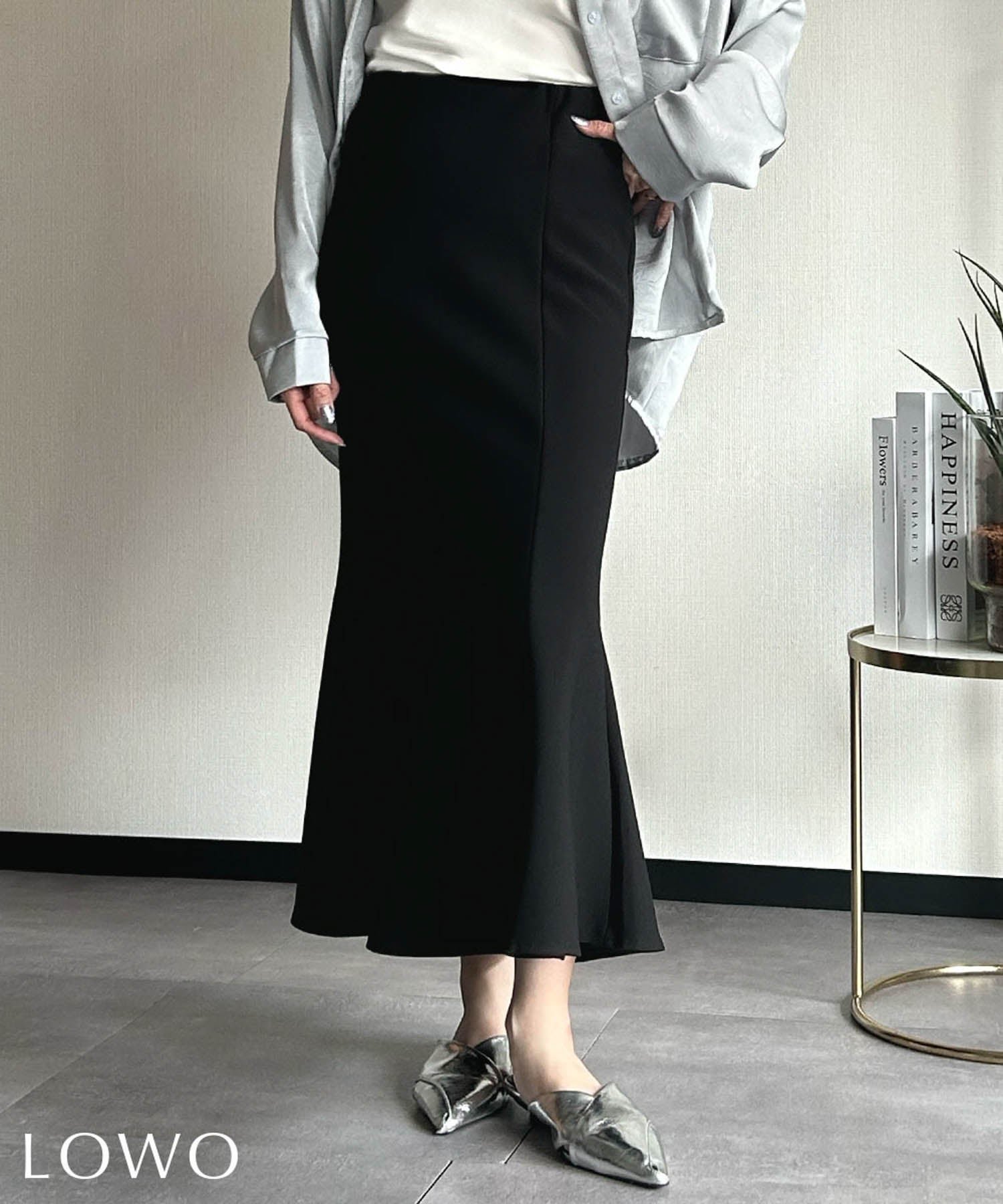 【ロワ/LOWO】のマーメイドロングスカート 人気、トレンドファッション・服の通販 founy(ファニー) 　ファッション　Fashion　レディースファッション　Fashion for Women　スカート　Skirts　ロングスカート　Long Skirts / Maxi & Midi Skirts　新作・新入荷　New Arrivals / New In　プチプライス・低価格　Affordable / Budget Price　 other-1|ID: prp329100004891744 ipo3291000000036564862