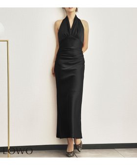 【ロワ/LOWO】のホルターネックロングワンピースドレス 人気、トレンドファッション・服の通販 founy(ファニー) ファッション Fashion レディースファッション Fashion for Women ワンピース Dresses フォーマル・パーティードレス・結婚式用ドレス Elegant & Casual Dresses 新作・新入荷 New Arrivals / New In プチプライス・低価格 Affordable / Budget Price |ID:prp329100004899721