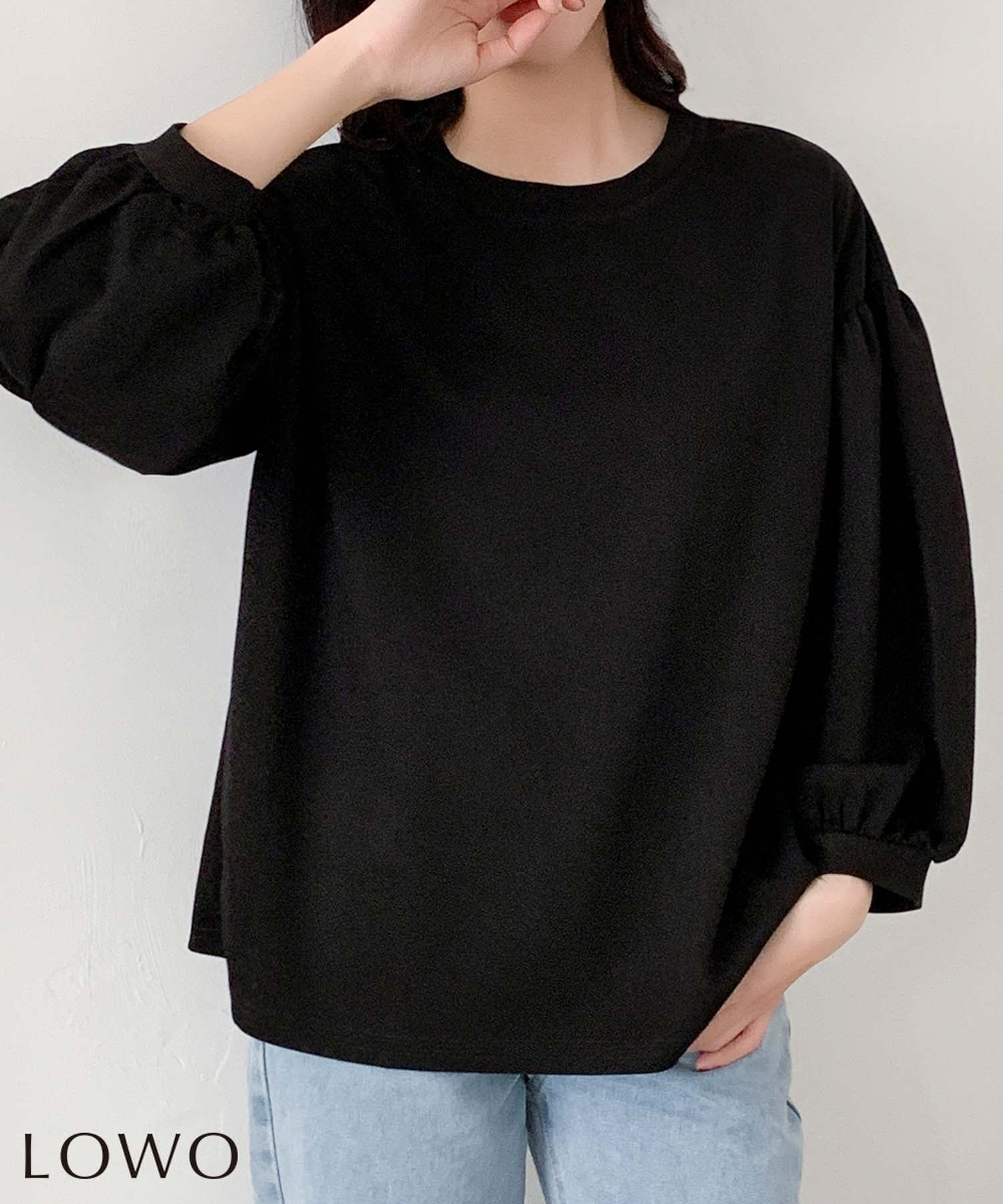 【ロワ/LOWO】のボリュームスリーブスウェットプルオーバー 人気、トレンドファッション・服の通販 founy(ファニー) 　ファッション　Fashion　レディースファッション　Fashion for Women　トップス・カットソー　Cut & Sew Tops　レディースパーカー・カジュアルフーディー　Casual Hoodies & Sweatshirts　カジュアルプルオーバー・ニットトップス　Pullovers & Knit Tops / Casual Pullovers　スウェット・クルーネックトップス　Sweatshirts & Crewnecks / Relaxed Fit Sweat Tops　ボリューム袖・フリルスリーブブラウス　Voluminous & Ruffle Sleeves / Puffy Sleeve Tops　新作・新入荷　New Arrivals / New In　プチプライス・低価格　Affordable / Budget Price　 other-1|ID: prp329100004899723 ipo3291000000036659904