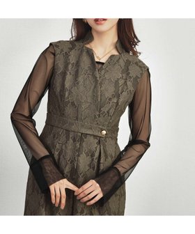 【ガール/GIRL】の【ANDRESD】シアーインナー付き総レースウエストマークワイドパンツオールインワンドレス 人気、トレンドファッション・服の通販 founy(ファニー) ファッション Fashion レディースファッション Fashion for Women パンツ Pants & Trousers 新作・新入荷 New Arrivals / New In プチプライス・低価格 Affordable / Budget Price レース Lace, Lace Fabric |ID:prp329100004913358