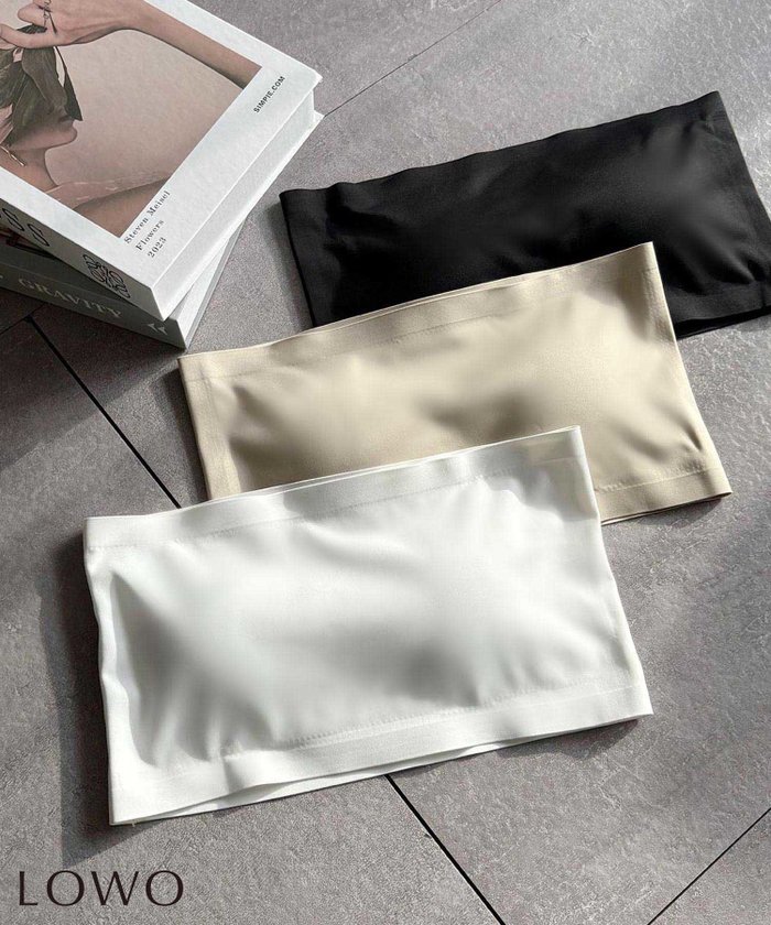 【ロワ/LOWO】のカップ付きシームレスバンドゥブラトップ インテリア・キッズ・メンズ・レディースファッション・服の通販 founy(ファニー) https://founy.com/ ファッション Fashion レディースファッション Fashion for Women 新作・新入荷 New Arrivals / New In プチプライス・低価格 Affordable / Budget Price |ID: prp329100004917526 ipo3291000000036875084