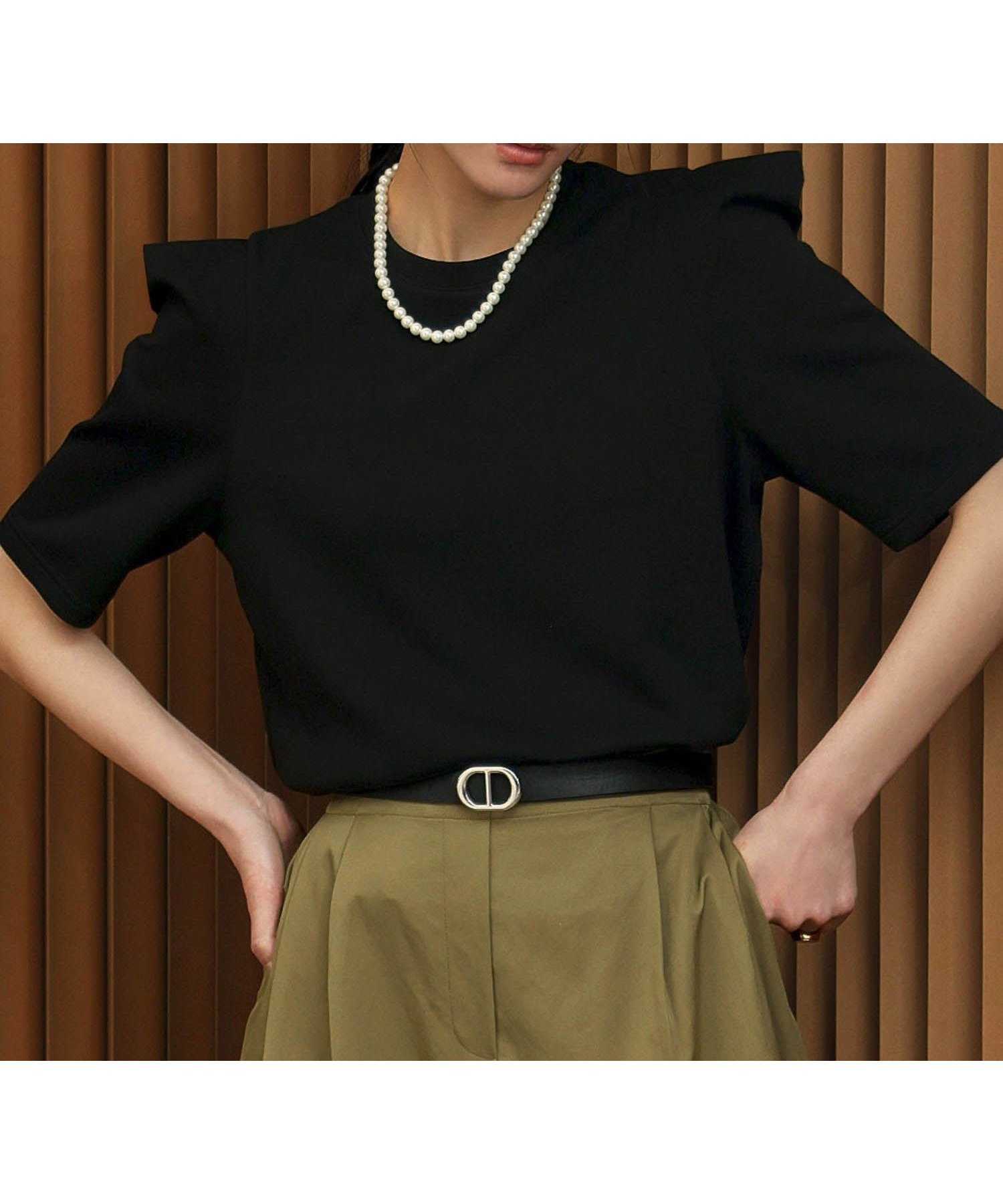 【エルフランク/ELFRANK】の【2026SS】タックスリーブパワーショルダーカットソー Washable 人気、トレンドファッション・服の通販 founy(ファニー) 　ファッション　Fashion　レディースファッション　Fashion for Women　トップス・カットソー　Cut & Sew Tops　カットソー・ベーシックTシャツ　Cut-and-Sewn Tops / Stretch Tees & Basics　新作・新入荷　New Arrivals / New In　2026年　2026　プチプライス・低価格　Affordable / Budget Price　 other-1|ID: prp329100004926318 ipo3291000000036964725