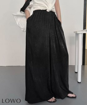 【ロワ/LOWO】のフラワージャガードウエストゴムフレアワイドパンツ 人気、トレンドファッション・服の通販 founy(ファニー) ファッション Fashion レディースファッション Fashion for Women パンツ Pants & Trousers 新作・新入荷 New Arrivals / New In プチプライス・低価格 Affordable / Budget Price |ID:prp329100004926325