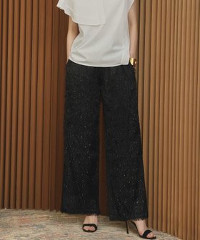 【エルフランク/ELFRANK】の【2026SS先行予約】フェザーフリンジウエストゴムセミワイドイージーパンツ 人気、トレンドファッション・服の通販 founy(ファニー) ファッション Fashion レディースファッション Fashion for Women パンツ Pants & Trousers 新作・新入荷 New Arrivals / New In 2026年 2026 プチプライス・低価格 Affordable / Budget Price |ID:prp329100004942789