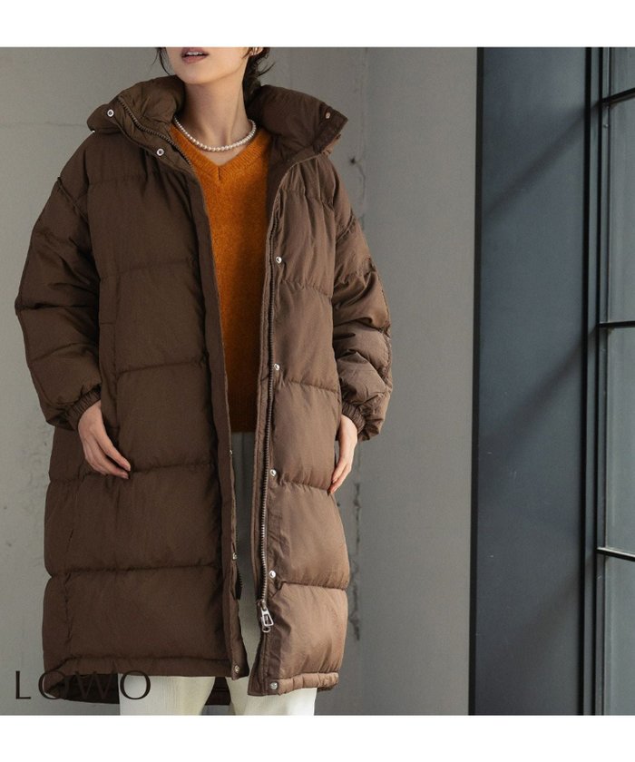 【ロワ/LOWO】のフーデッドロング丈ダウンコート インテリア・キッズ・メンズ・レディースファッション・服の通販 founy(ファウニー) https://founy.com/ ファッション Fashion レディースファッション Fashion for Women アウター Coat / Outerwear Collection コート・ロングコート・ピーコート Long Coats, Peacoats & More ダウンジャケット・軽量ダウン Warm & Lightweight Down Jackets 新作・新入荷 New Arrivals / New In ダウン Down, Puffer プチプライス・低価格 Affordable / Budget Price |ID: prp329100004965087 ipo3291000000037254049