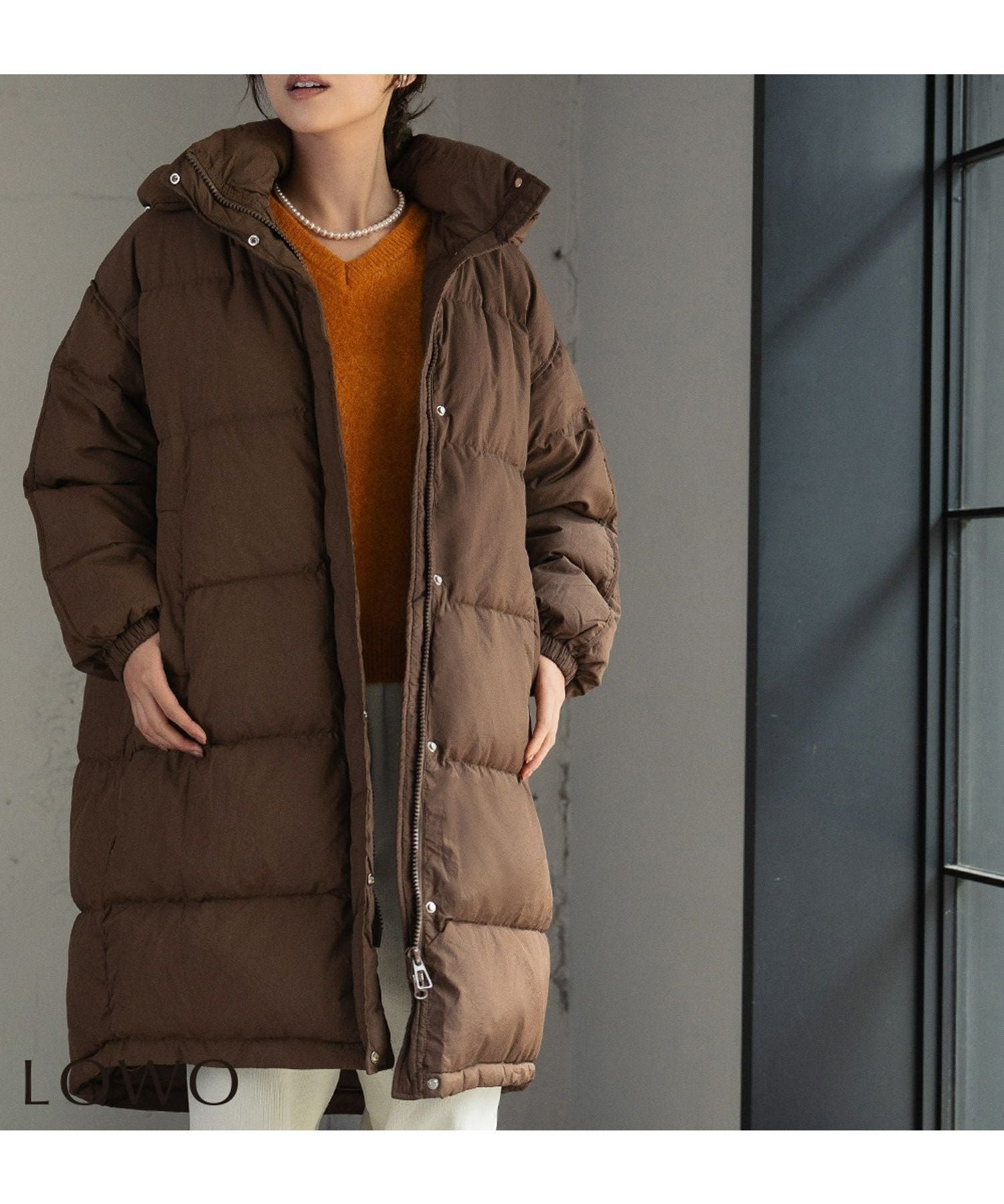 【ロワ/LOWO】のフーデッドロング丈ダウンコート 大人の最旬トレンドファッション＆コーディネート founy(ファウニー) 　ファッション　Fashion　レディースファッション　Fashion for Women　アウター　Coat / Outerwear Collection　コート・ロングコート・ピーコート　Long Coats, Peacoats & More　ダウンジャケット・軽量ダウン　Warm & Lightweight Down Jackets　新作・新入荷　New Arrivals / New In　ダウン　Down, Puffer　プチプライス・低価格　Affordable / Budget Price　 other-1|ID: prp329100004965087 ipo3291000000037254049