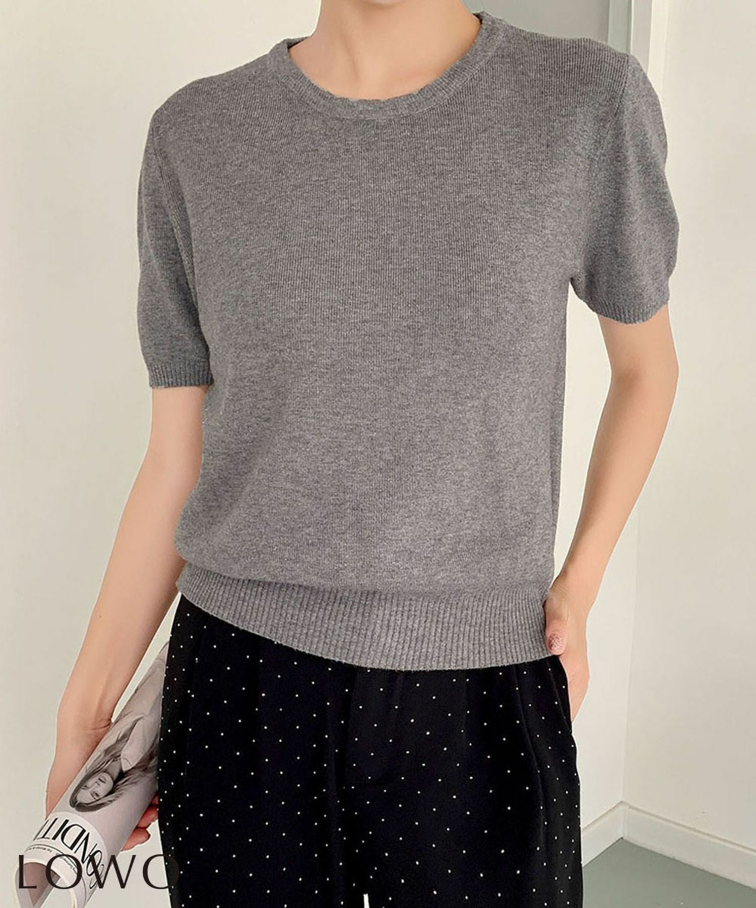 【ロワ/LOWO】のセミコンパクトシルエットラメニットプルオーバー 大人の最旬トレンドファッション＆コーディネート founy(ファウニー) 　ファッション　Fashion　レディースファッション　Fashion for Women　トップス・カットソー　Cut & Sew Tops　ニット　Knit Tops & Sweaters　カジュアルプルオーバー・ニットトップス　Pullovers & Knit Tops / Casual Pullovers　新作・新入荷　New Arrivals / New In　プチプライス・低価格　Affordable / Budget Price　 other-1|ID: prp329100004965995 ipo3291000000037255224