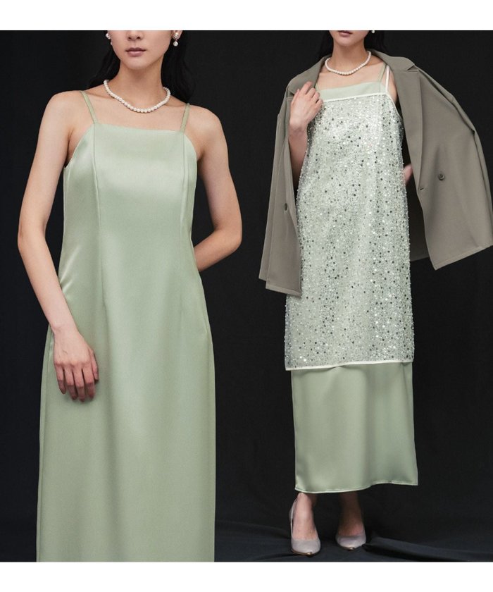 【ガール/GIRL】の【ANDRESD】マキシ丈サテンキャミソール結婚式パーティーワンピースドレス インテリア・キッズ・メンズ・レディースファッション・服の通販 founy(ファウニー) https://founy.com/ ファッション Fashion レディースファッション Fashion for Women ワンピース Dresses フォーマル・パーティードレス・結婚式用ドレス Elegant & Casual Dresses 新作・新入荷 New Arrivals / New In キャミソール Camisole, Spaghetti Strap Top サテン Satin, Glossy Fabric プチプライス・低価格 Affordable / Budget Price マキシ Maxi, Full Length 結婚式 Wedding |ID: prp329100004966239 ipo3291000000037255829