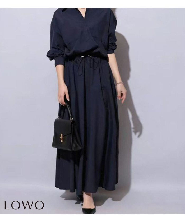 【ロワ/LOWO】のウエストドローコードスキッパーシャツワンピース インテリア・キッズ・メンズ・レディースファッション・服の通販 founy(ファウニー) https://founy.com/ ファッション Fashion レディースファッション Fashion for Women ワンピース Dresses シャツワンピース / 1枚で着映えコーデ Shirt Dresses 新作・新入荷 New Arrivals / New In プチプライス・低価格 Affordable / Budget Price |ID: prp329100004966484 ipo3291000000037256441