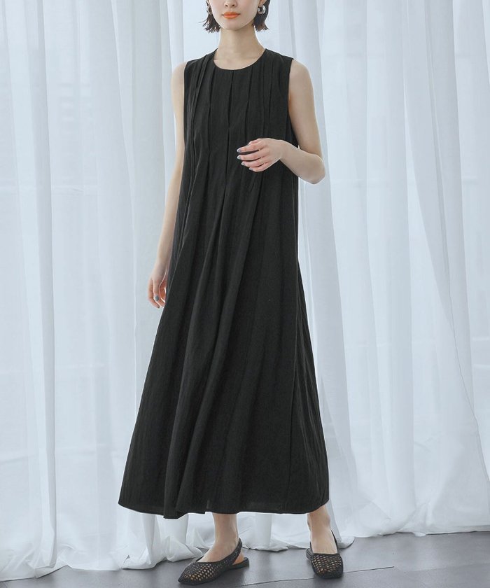 【ロワ/LOWO】の【綿100%使用】ノースリーブAラインワンピース インテリア・キッズ・メンズ・レディースファッション・服の通販 founy(ファウニー) https://founy.com/ ファッション Fashion レディースファッション Fashion for Women ワンピース Dresses Aラインワンピース・フレアシルエット A-Line Dresses / Flared Silhouette Dresses 新作・新入荷 New Arrivals / New In ノースリーブ Sleeveless, No-Sleeve プチプライス・低価格 Affordable / Budget Price |ID: prp329100004966953 ipo3291000000037257614