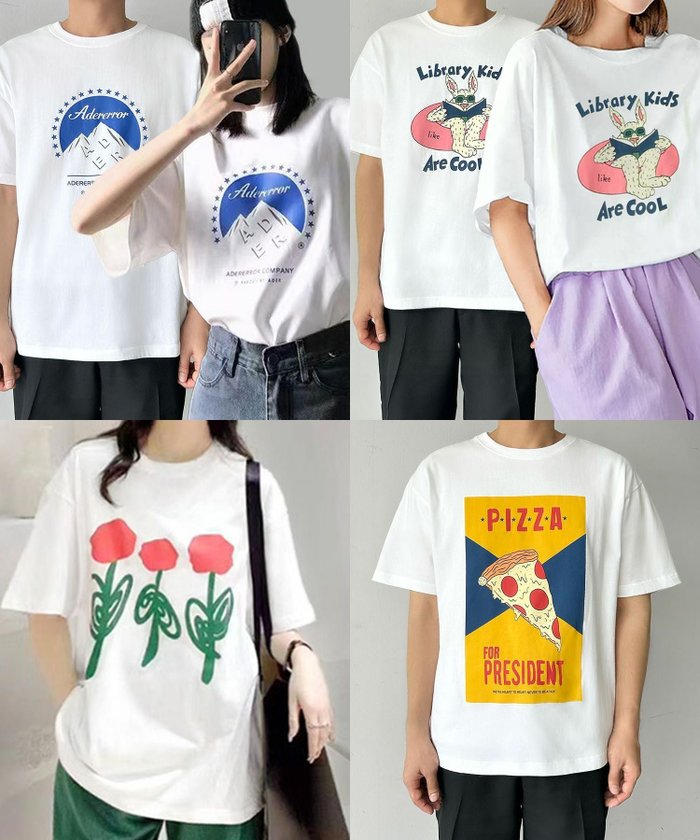 【ロワ/LOWO】のアソートプリント半袖クルーネックTシャツ インテリア・キッズ・メンズ・レディースファッション・服の通販 founy(ファウニー) https://founy.com/ ファッション Fashion レディースファッション Fashion for Women トップス・カットソー Cut & Sew Tops シャツ・ブラウス・オフィスカジュアル Elegant Blouses & Button-Ups ロングTシャツ・Tシャツ Longline T-Shirts & Tees 新作・新入荷 New Arrivals / New In プチプライス・低価格 Affordable / Budget Price 半袖 Short Sleeve, Half Sleeve |ID: prp329100004967037 ipo3291000000037257796