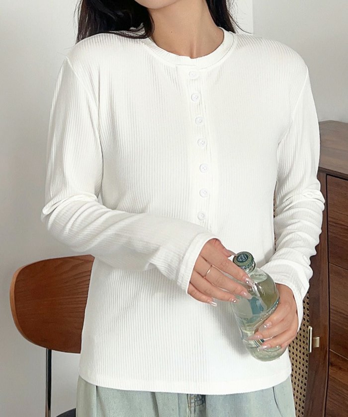 【ロワ/LOWO】のシンプルカットソー インテリア・キッズ・メンズ・レディースファッション・服の通販 founy(ファウニー) https://founy.com/ ファッション Fashion レディースファッション Fashion for Women トップス・カットソー Cut & Sew Tops カットソー・ベーシックTシャツ Cut-and-Sewn Tops / Stretch Tees & Basics 新作・新入荷 New Arrivals / New In プチプライス・低価格 Affordable / Budget Price |ID: prp329100004967059 ipo3291000000037257847