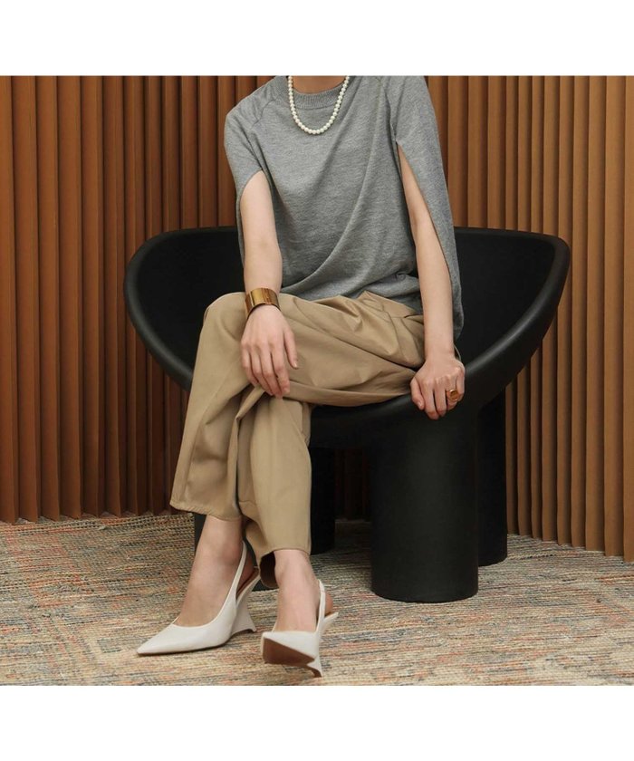 【エルフランク/ELFRANK】のケープ変形ニットトップス・プルオーバー インテリア・キッズ・メンズ・レディースファッション・服の通販 founy(ファウニー) https://founy.com/ ファッション Fashion レディースファッション Fashion for Women トップス・カットソー Cut & Sew Tops ニット Knit Tops & Sweaters カジュアルプルオーバー・ニットトップス Pullovers & Knit Tops / Casual Pullovers 新作・新入荷 New Arrivals / New In プチプライス・低価格 Affordable / Budget Price |ID: prp329100004967092 ipo3291000000037257927