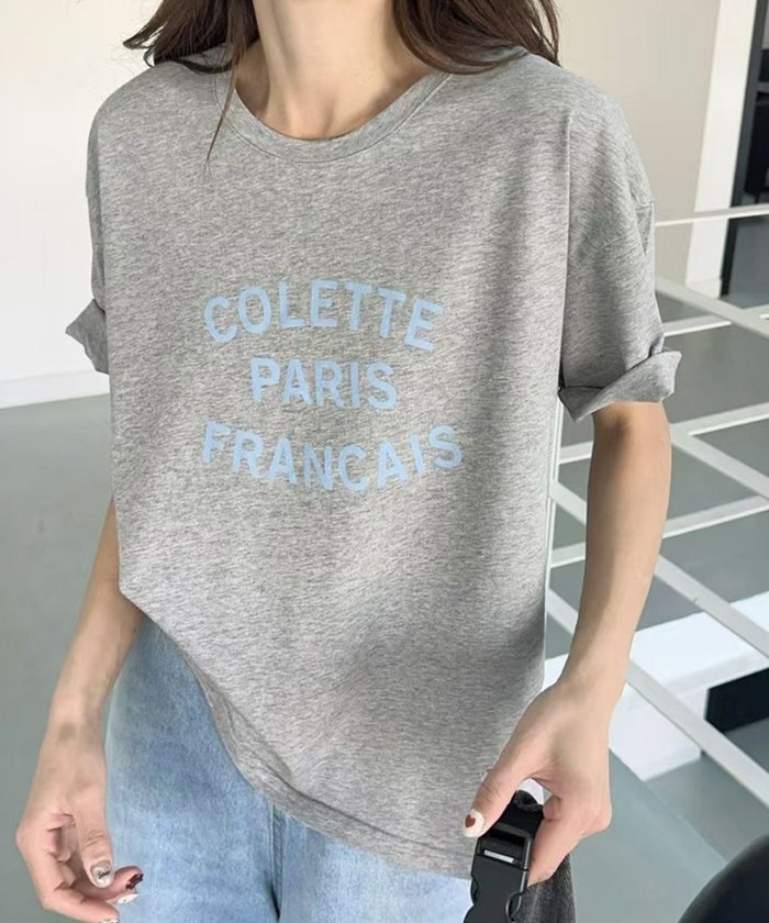 【ロワ/LOWO】の綿100%使用フロントロゴプリントTシャツ インテリア・キッズ・メンズ・レディースファッション・服の通販 founy(ファウニー) https://founy.com/ ファッション Fashion レディースファッション Fashion for Women トップス・カットソー Cut & Sew Tops シャツ・ブラウス・オフィスカジュアル Elegant Blouses & Button-Ups ロングTシャツ・Tシャツ Longline T-Shirts & Tees 新作・新入荷 New Arrivals / New In プチプライス・低価格 Affordable / Budget Price |ID: prp329100004967174 ipo3291000000037258210
