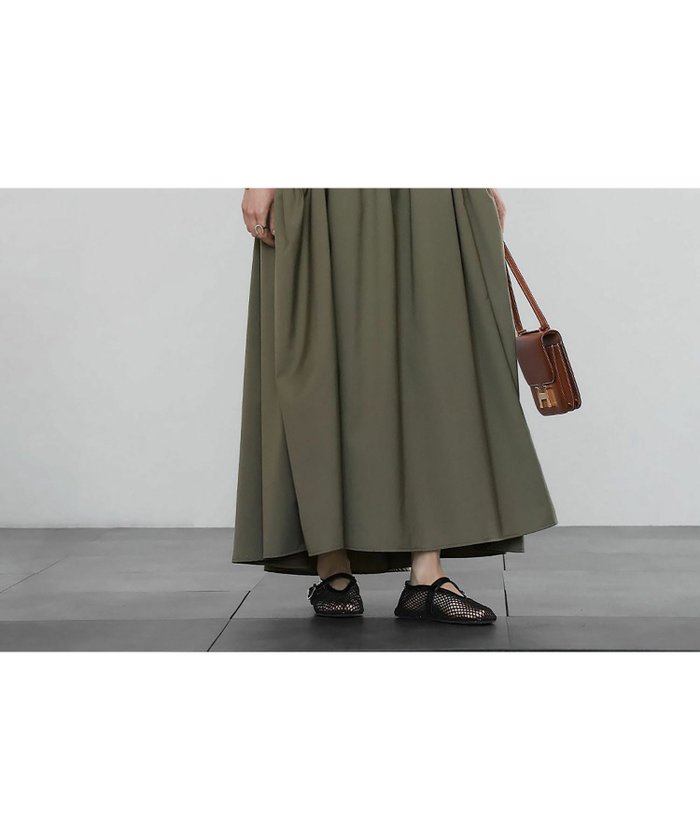 【エルフランク/ELFRANK】のギャザーロングキャミワンピース Washable インテリア・キッズ・メンズ・レディースファッション・服の通販 founy(ファウニー) https://founy.com/ ファッション Fashion レディースファッション Fashion for Women ワンピース Dresses キャミソールワンピース Camisole Dresses 新作・新入荷 New Arrivals / New In プチプライス・低価格 Affordable / Budget Price |ID: prp329100004967707 ipo3291000000037260657