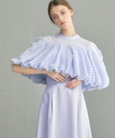 【ガール/GIRL】のチュールケープ風ブラウス&キャミワンピ結婚式ワンピースドレス 大人の最旬トレンドファッション＆コーディネート founy(ファウニー) ファッション Fashion レディースファッション Fashion for Women ワンピース Dresses フォーマル・パーティードレス・結婚式用ドレス Elegant & Casual Dresses キャミソールワンピース Camisole Dresses 新作・新入荷 New Arrivals / New In ドレス Dress, One-Piece プチプライス・低価格 Affordable / Budget Price 結婚式 Wedding |ID:prp329100004967972