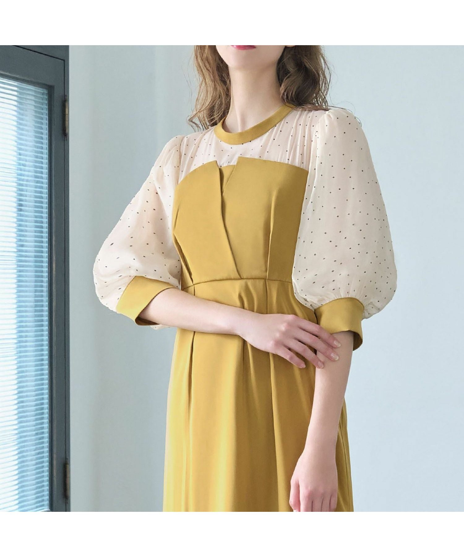 【ガール/GIRL】のドットシフォンバックリボンビスチェ風マーメイドロング丈結婚式ワンピースドレス 大人の最旬トレンドファッション＆コーディネート founy(ファウニー) 　ファッション　Fashion　レディースファッション　Fashion for Women　ワンピース　Dresses　フォーマル・パーティードレス・結婚式用ドレス　Elegant & Casual Dresses　新作・新入荷　New Arrivals / New In　ドレス　Dress, One-Piece　プチプライス・低価格　Affordable / Budget Price　マーメイド　Mermaid, Fishtail Silhouette　ロング　Long, Long-Length　結婚式　Wedding　 other-1|ID: prp329100004967978 ipo3291000000037261621