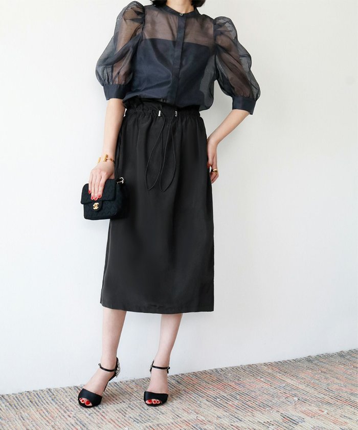 【エルフランク/ELFRANK】のグログラン台形スカート インテリア・キッズ・メンズ・レディースファッション・服の通販 founy(ファウニー) https://founy.com/ ファッション Fashion レディースファッション Fashion for Women スカート Skirts 台形スカート・Aラインミニスカート A-Line Skirts / Structured Mini Skirts 新作・新入荷 New Arrivals / New In グログラン Grosgrain, Grosgrain Ribbon プチプライス・低価格 Affordable / Budget Price 台形 A-Line, Trapezoid Shape |ID: prp329100004968407 ipo3291000000037263035