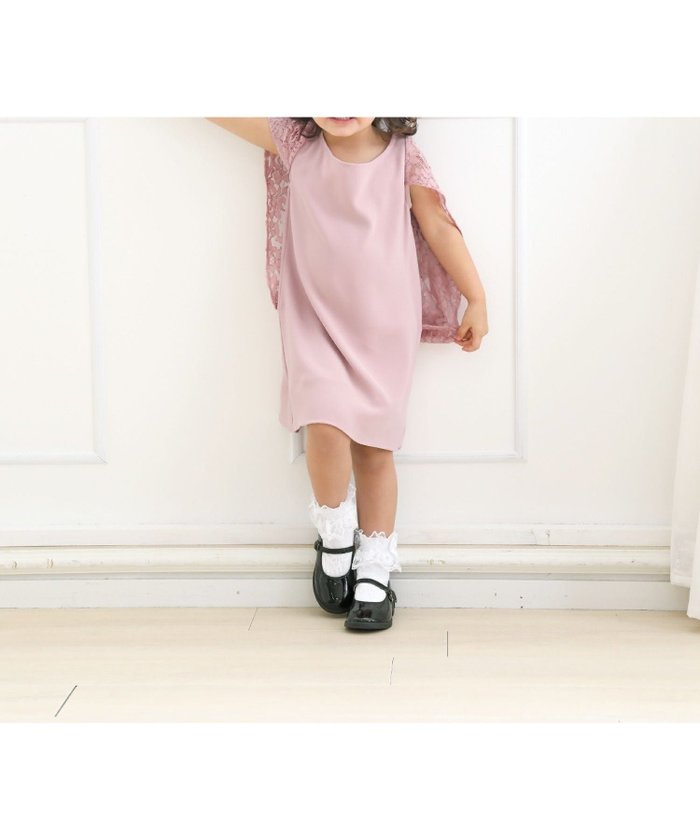 【ガール/GIRL】のレースケープスリーブキッズワンピースドレス インテリア・キッズ・メンズ・レディースファッション・服の通販 founy(ファウニー) https://founy.com/ ファッション Fashion レディースファッション Fashion for Women ワンピース Dresses フォーマル・パーティードレス・結婚式用ドレス Elegant & Casual Dresses 新作・新入荷 New Arrivals / New In プチプライス・低価格 Affordable / Budget Price |ID: prp329100004968409 ipo3291000000037263044