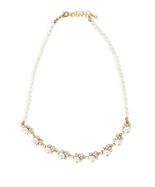 【ガール/GIRL】の【結婚式・お呼ばれ対応アクセサリー】大小パール&ビジューネックレス インテリア・キッズ・メンズ・レディースファッション・服の通販 founy(ファウニー) https://founy.com/ ファッション Fashion レディースファッション Fashion for Women ジュエリー Jewelry ネックレス Necklaces & Pendants 新作・新入荷 New Arrivals / New In アクセサリー Fashion Accessories パール Pearl, Pearl Accent プチプライス・低価格 Affordable / Budget Price 結婚式 Wedding |ID: prp329100004968435 ipo3291000000037263108