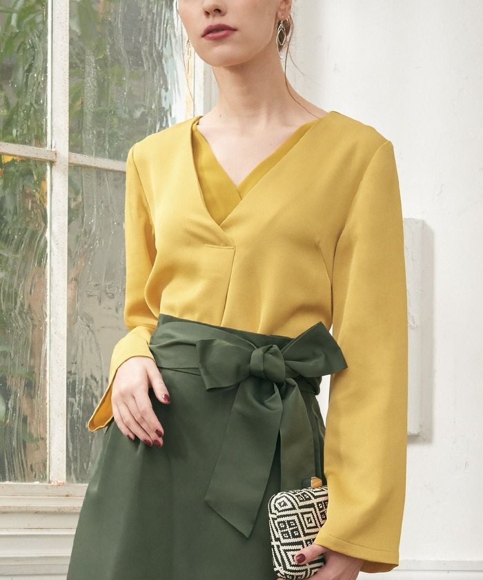 【ガール/GIRL】のVネックレイヤードシフォンブラウス インテリア・キッズ・メンズ・レディースファッション・服の通販 founy(ファウニー) https://founy.com/ ファッション Fashion レディースファッション Fashion for Women トップス・カットソー Cut & Sew Tops シャツ・ブラウス・オフィスカジュアル Elegant Blouses & Button-Ups Vネックトップス V-Neck Tops / V-Cut Neckline Shirts 新作・新入荷 New Arrivals / New In プチプライス・低価格 Affordable / Budget Price |ID: prp329100004968446 ipo3291000000037263147