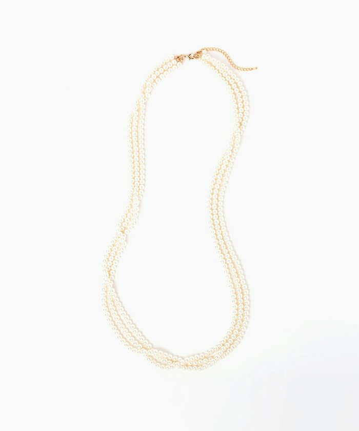 【ガール/GIRL】の【結婚式・お呼ばれ対応アクセサリー】3連パールロングネックレス インテリア・キッズ・メンズ・レディースファッション・服の通販 founy(ファウニー) https://founy.com/ ファッション Fashion レディースファッション Fashion for Women ジュエリー Jewelry ネックレス Necklaces & Pendants 新作・新入荷 New Arrivals / New In アクセサリー Fashion Accessories プチプライス・低価格 Affordable / Budget Price 結婚式 Wedding |ID: prp329100004968542 ipo3291000000037263414