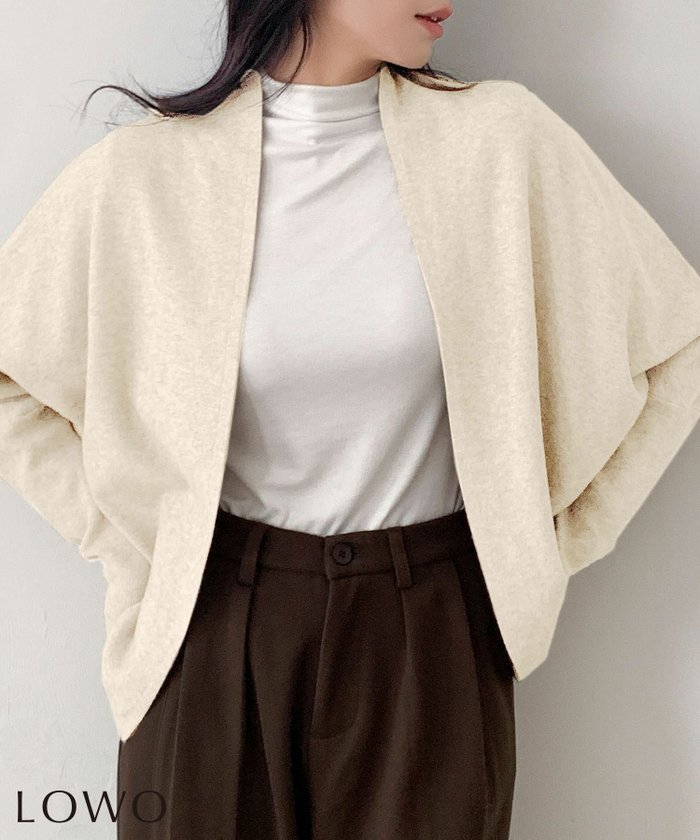 【ロワ/LOWO】のドルマンスリーブニットカーディガン インテリア・キッズ・メンズ・レディースファッション・服の通販 founy(ファウニー) https://founy.com/ ファッション Fashion レディースファッション Fashion for Women トップス・カットソー Cut & Sew Tops ニット Knit Tops & Sweaters カーディガン・羽織り Layered Style Cardigans 新作・新入荷 New Arrivals / New In プチプライス・低価格 Affordable / Budget Price |ID: prp329100004968897 ipo3291000000037264711