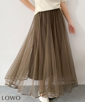 【ロワ/LOWO】 オーガンジープリーツリバーシブルスカート大人の最旬トレンドファッション＆コーディネート founy(ファウニー) ファッション Fashion レディースファッション Fashion for Women スカート Skirts 新作・新入荷 New Arrivals / New In プチプライス・低価格 Affordable / Budget Price |ID:prp329100004971743